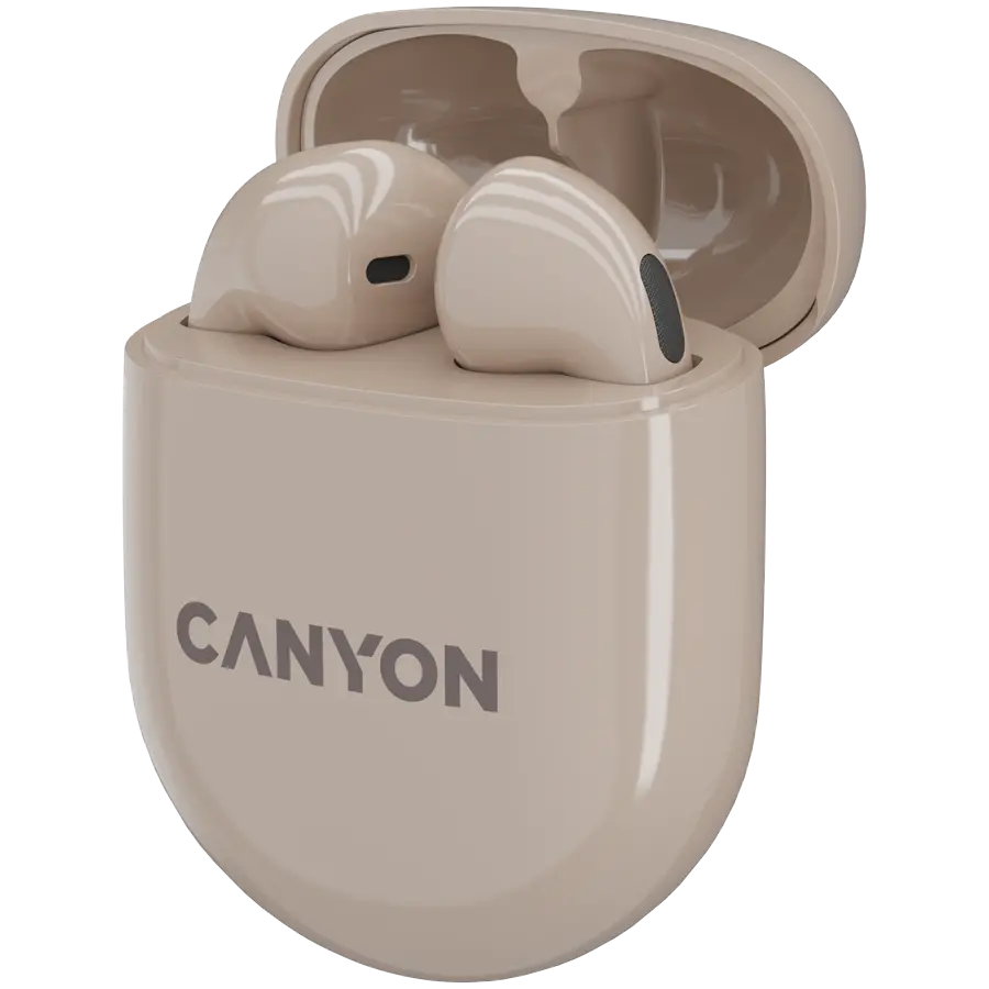 CANYON ακουστικά TWS-6 Μπεζ - image 1
