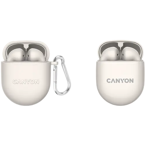 CANYON headset TWS-6 Beige