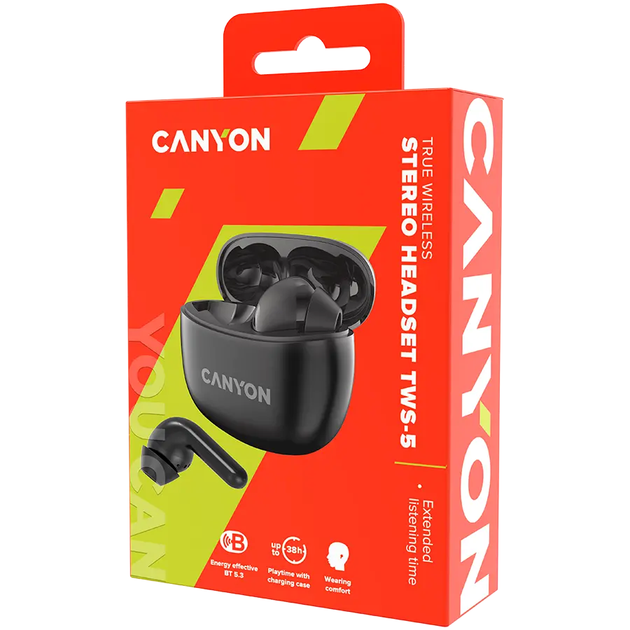 CANYON headset TWS-5 Black - image 4