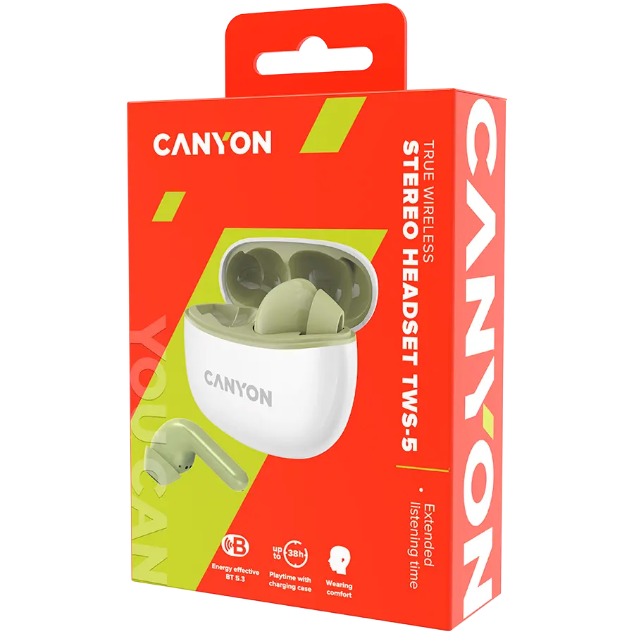 CANYON headset TWS-5 Green - image 4