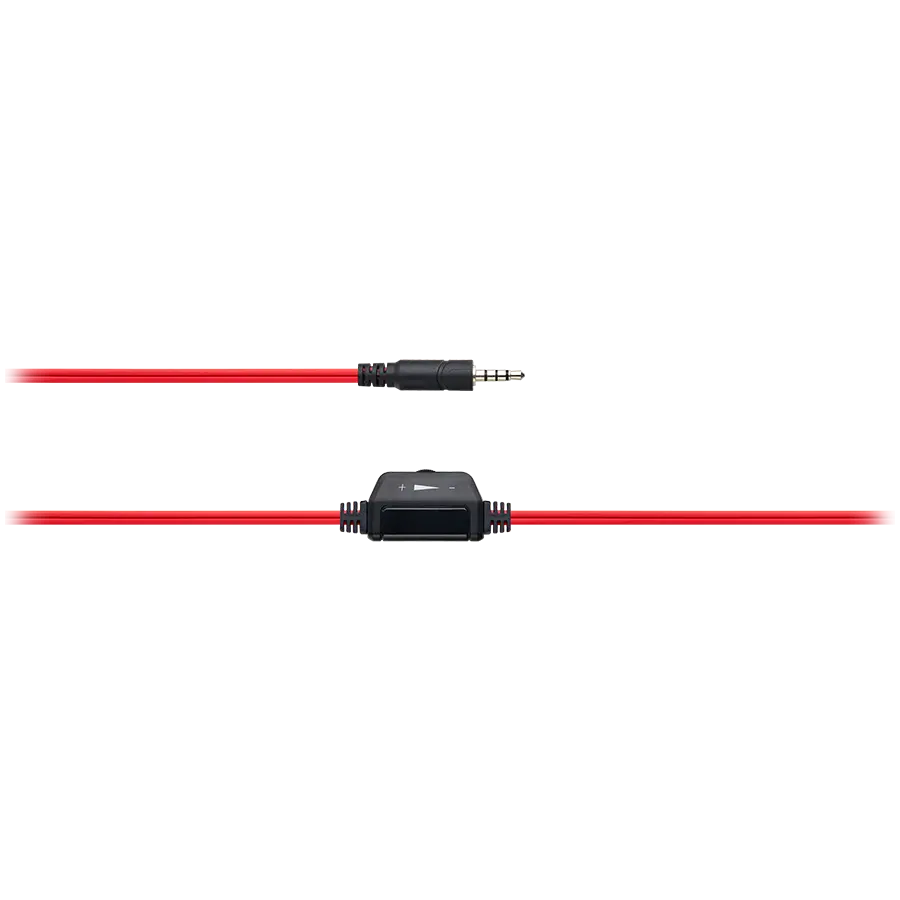 CANYON ακουστικά PC headset HSC-1 PC Mic Flat 2m Μαύρο Κόκκινο - image 4