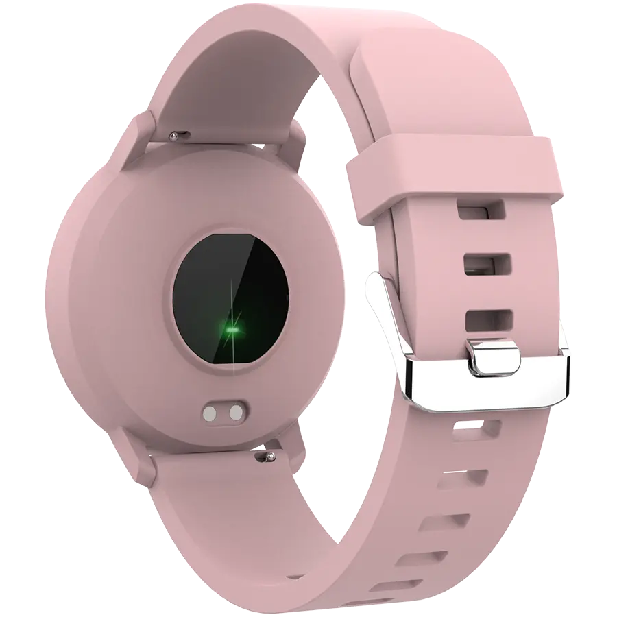 CANYON Lollypop SW-63, Smart watch, 1.3inches IPS full touch screen, Round watch, IP68 waterproof, multi-sport mode, BT5.0, compatibility with iOS and android, Pink, Host: 25.2*42.5*10.7mm, Strap: 20*250mm, 45g - image 2