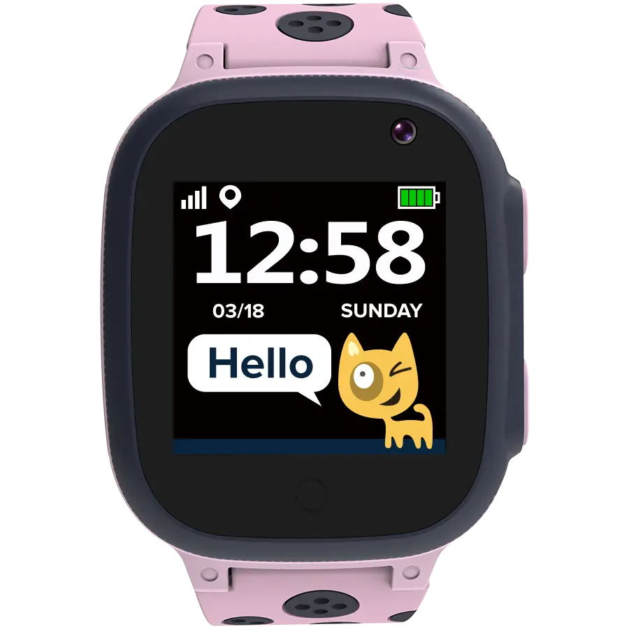 CANYON kids watch Sandy KW-34 Camera GSM GPS Pink