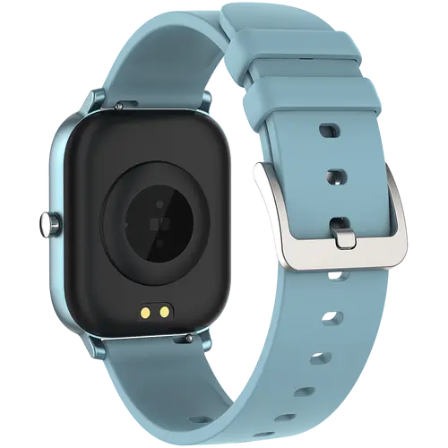 CANYON Wildberry SW-74 Smart watch, 1.3inches TFT full touch screen, Zinc plastic body, IP67 waterproof, multi-sport mode, compatibility with iOS and android, blue body with blue silicon belt, Host: 43*37*9mm, Strap: 230x20mm, 45g - image 2