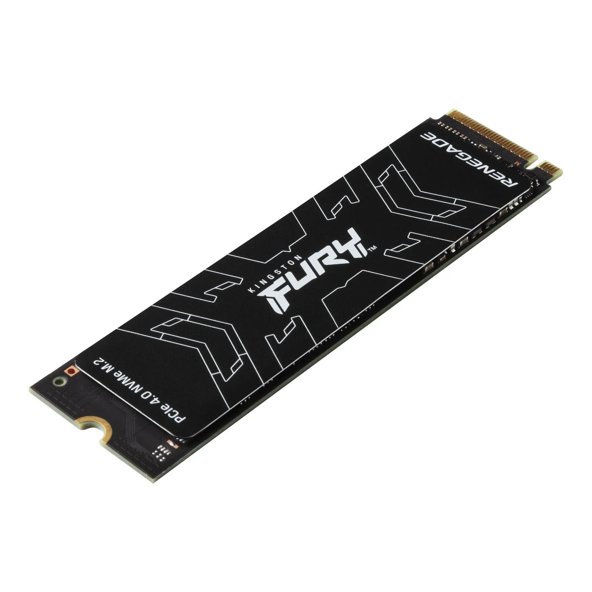 Kingston FURY Renegade 2TB SSD with Heatsink, M.2 2280, PCIe 4.0 NVMe, Read/Write 7300/7000MB/s, Random Read/Write: 1000K/1000K IOPS - image 1