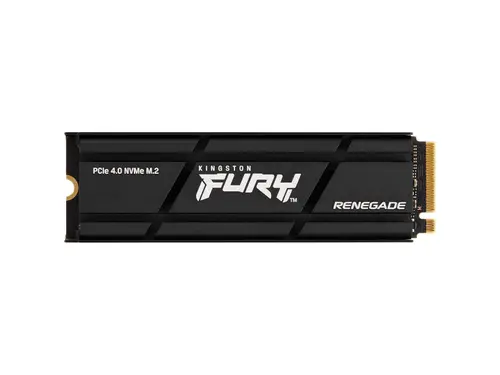 Kingston FURY Renegade 2TB SSD with Heatsink, M.2 2280, PCIe 4.0 NVMe, Read/Write 7300/7000MB/s, Random Read/Write: 1000K/1000K IOPS