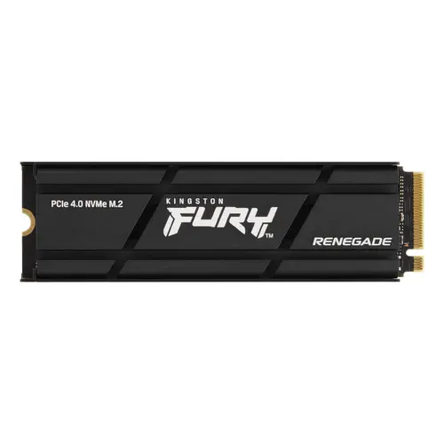 Kingston FURY Renegade 1TB SSD with Heatsink, M.2 2280, PCIe 4.0 NVMe, Read/Write 7300/6000MB/s, Random Read/Write: 900K/1000K IOPS
