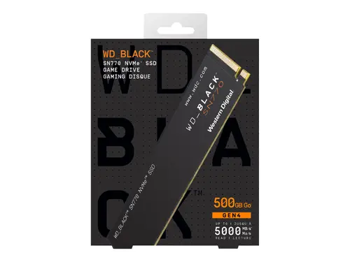 Твърд диск, Western Digital Black SN770 500GB - image 7