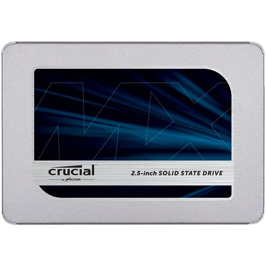 Crucial® MX500 500GB SATA 2.5” 7mm (with 9.5mm adapter) SSD