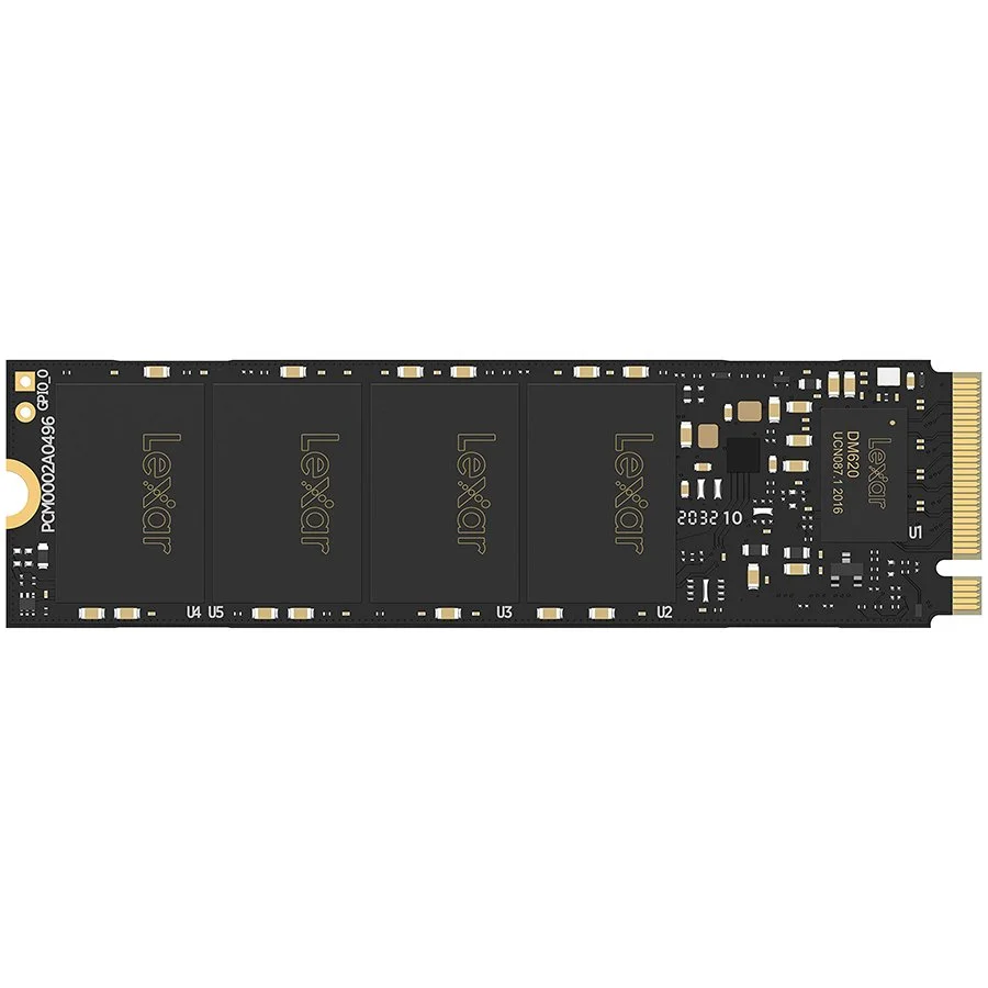 Lexar® 512GB High Speed PCIe Gen3 with 4 Lanes M.2 NVMe, up to 3500 MB/s read and 2400 MB/s write