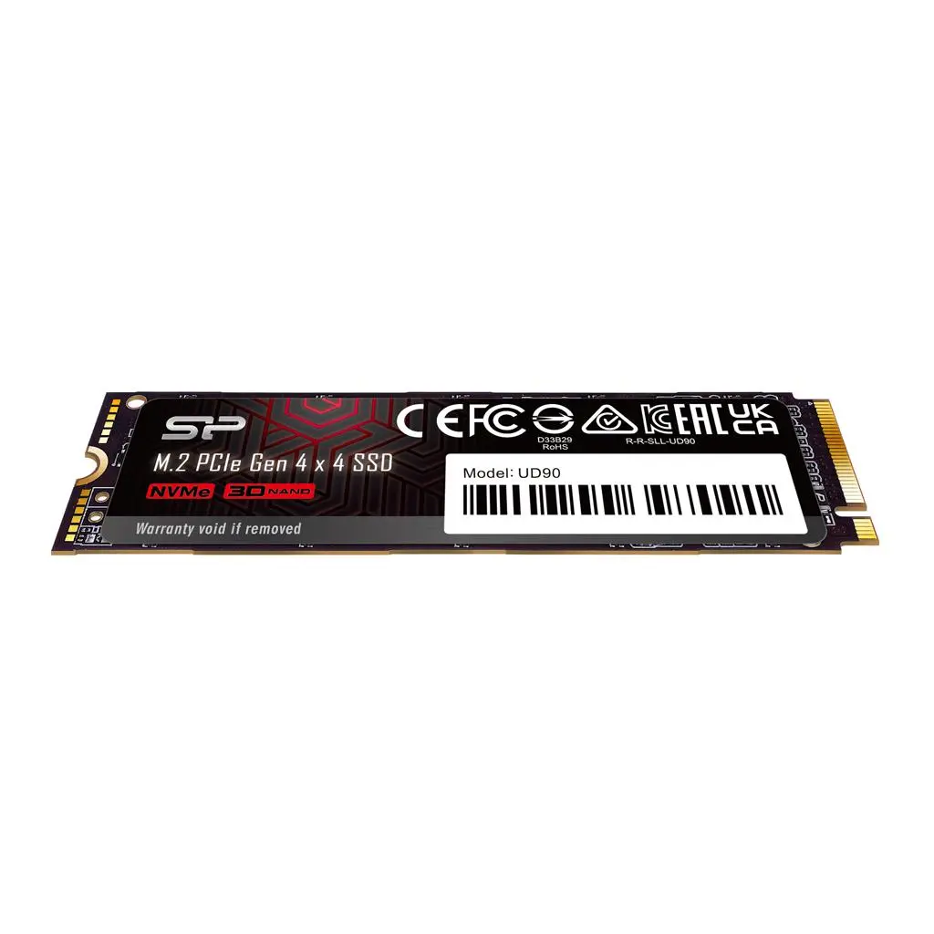Silicon Power UD90 2TB SSD PCIe Gen 4x4 SSD UD90 - PCIe Gen4x4 & NVMe 1.4, 3D NAND, SLC Cache + HMB, 5 year warranty - Max 4800/4200 MB/s - image 2