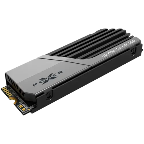 Silicon Power XS70 1TB SSD PCIe Gen 4x4 PCIe Gen4x4 & NVMe 1.4, DRAM Cache, 3DNAND, Heatsink (10.8mm), PS5 Comp. 7300/6800MB/s - image 2