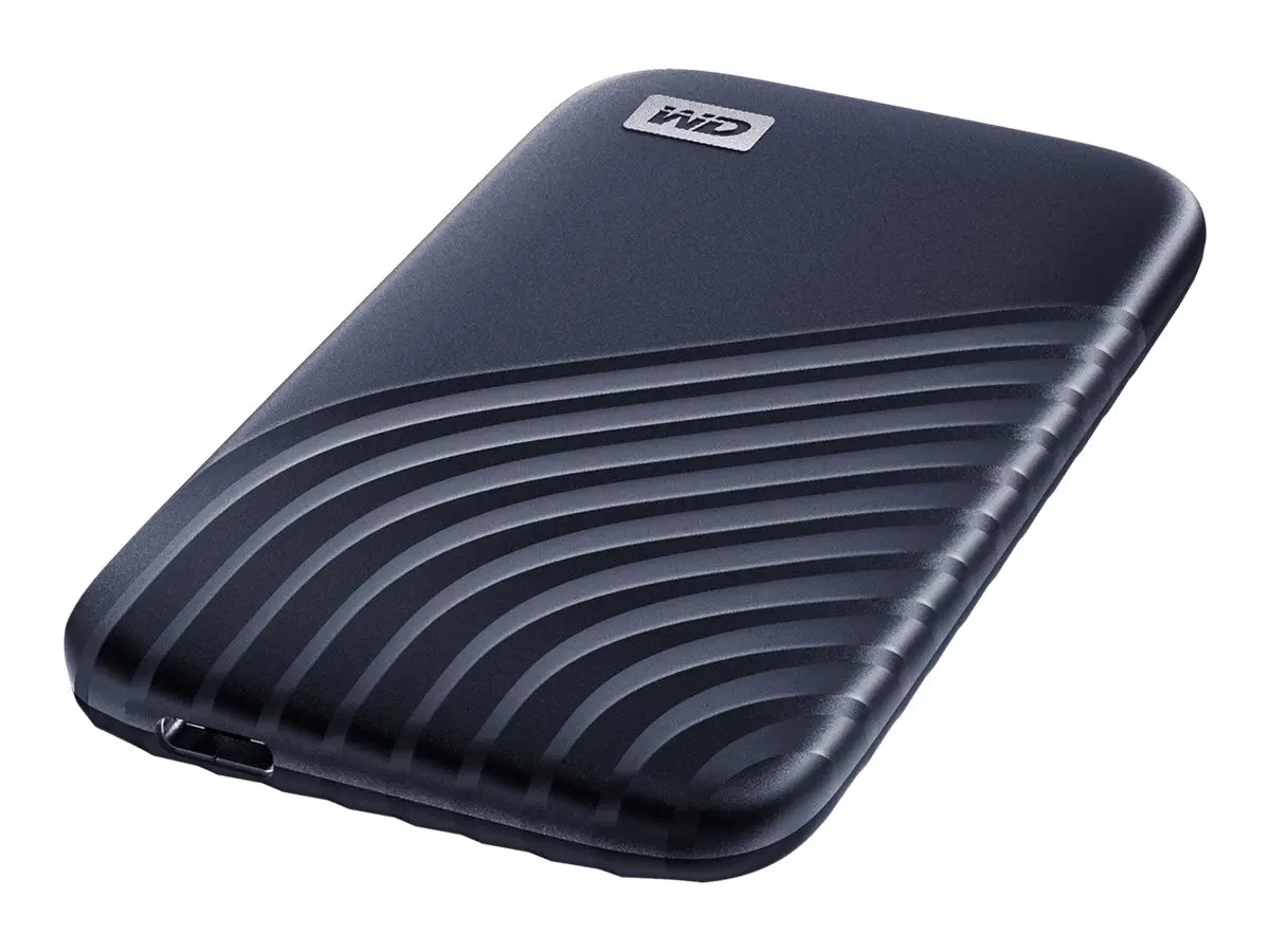 WD 2TB My Passport SSD - Portable SSD, up to 1050MB/s Read and 1000MB/s Write Speeds, USB 3.2 Gen 2 - Midnight Blue - image 2