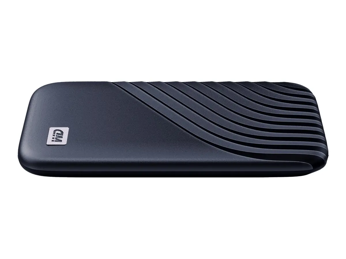 WD 2TB My Passport SSD - Portable SSD, up to 1050MB/s Read and 1000MB/s Write Speeds, USB 3.2 Gen 2 - Midnight Blue - image 3