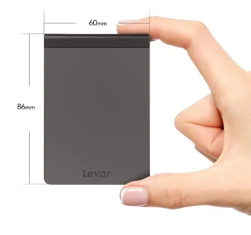 Lexar® External Portable SSD 500GB, up to 550MB/s Read and 400MB/s Write - image 2