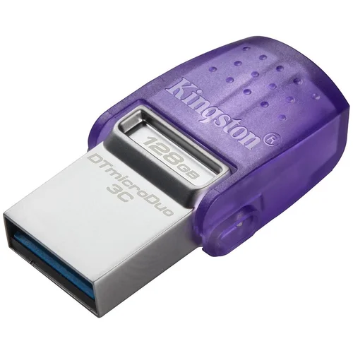 Kingston 128GB DataTraveler microDuo 3C 200MB/s dual USB-A + USB-C - image 1