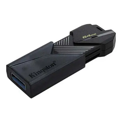 Kingston 64GB Portable USB 3.2 Gen 1 DataTraveler Exodia Onyx - image 2