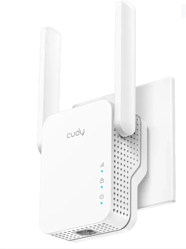 Безжичен усилвател, Cudy RE1200 Wi-Fi Mesh Repeater AC1200 867Mbps at 5GHz + 300Mbps at 2.4GHz - image 1