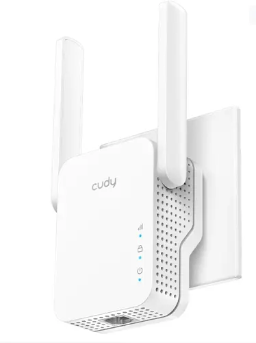Безжичен усилвател, Cudy RE1200 Wi-Fi Mesh Repeater AC1200 867Mbps at 5GHz + 300Mbps at 2.4GHz - 2