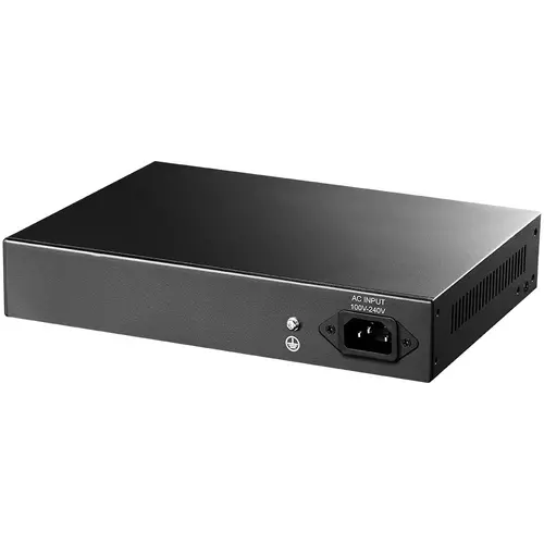 Суич Cudy GS1010PE, 8 портов, 10/100/1000, PoE 120W, 2 x Uplink порта - image 1