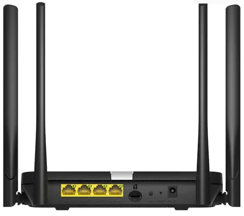 Рутер, Cudy LT500 Wi-Fi Mesh 4G LTE Cat4 Router AC1200, 1200Mbps Wi-Fi, build-in 4G LTE modem, 300Mbps at 2.4GHz + 867Mbps at 5GHz, 4 10/100M RJ45 Ports, Nano SIM Slot - image 1