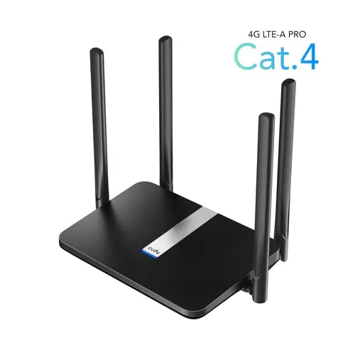 Безжичен рутер Cudy LT500, 4G LTE AC1200, 2.4/5 GHz, 300 - 867 Mbps, 10/100 - image 2