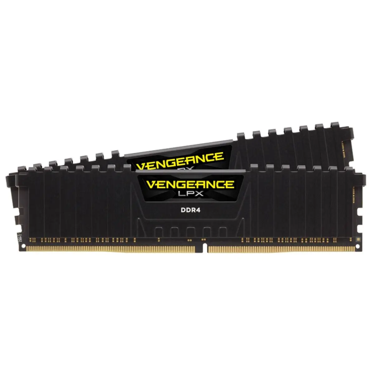 CORSAIR DDR4, 3200MHz 32GB 2x16GB Dimm, Dual Rank, 16-20-20-38, XMP 2.0, Vengeance LPX black Heatspreader, Black PCB, 1.35V