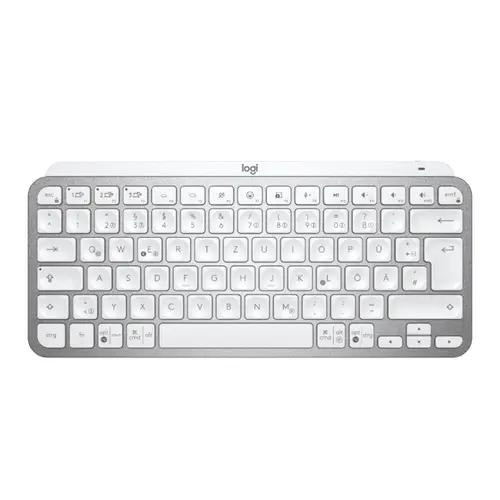 Безжична клавиатура Logitech MX Keys Mini, Bluetooth, USB-C, Pale Grey - image 2