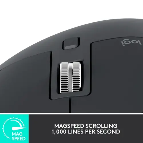 Безжична лазерна мишка LOGITECH MX Master 3S Performance Graphite - image 6