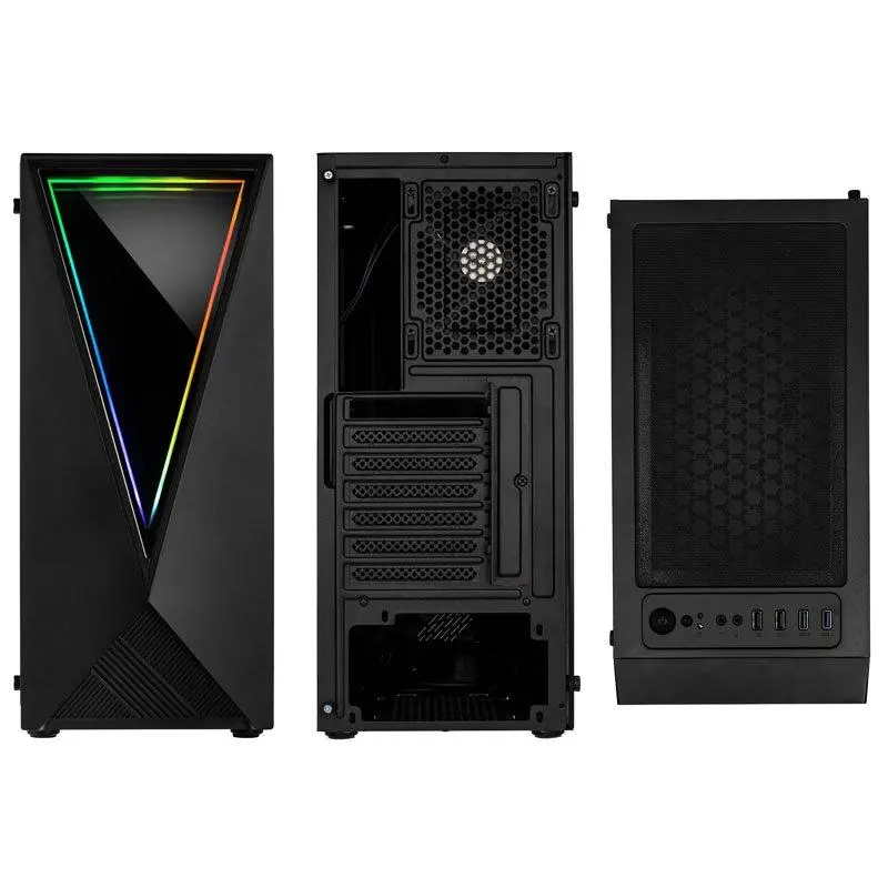 Кутия Kolink Void RGB TG, Midi-Towe,r Black Window, ATX - image 2