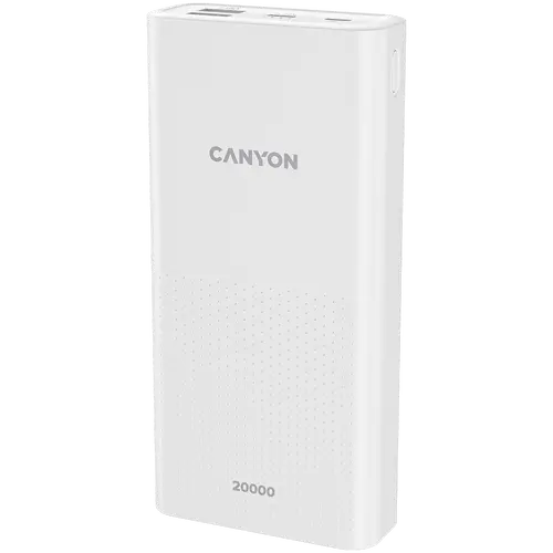 CANYON power bank PB-2001 20000 mAh White - image 1