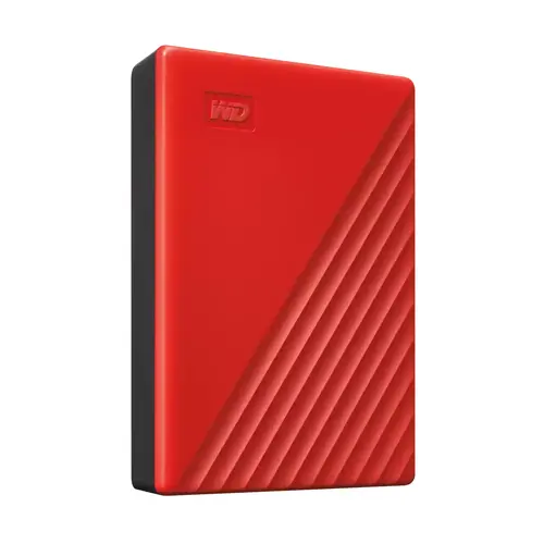 Hard disk, Western Digital My Passport 4TB Red ( 2.5", USB 3.2 ) - 3