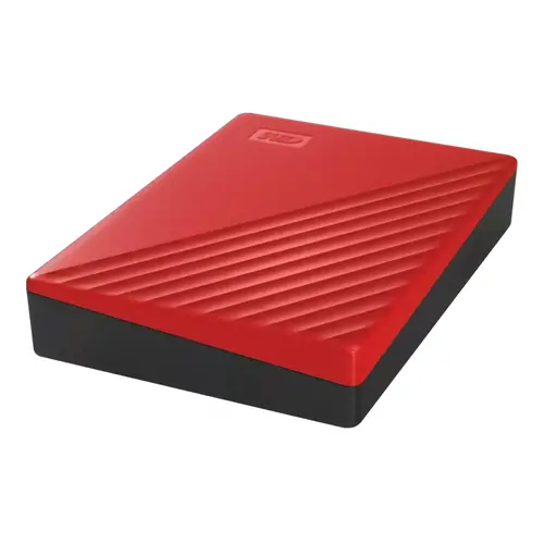 Hard disk, Western Digital My Passport 4TB Red ( 2.5", USB 3.2 ) - 4
