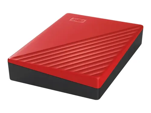 Твърд диск, Western Digital My Passport 4TB Red ( 2.5", USB 3.2 )