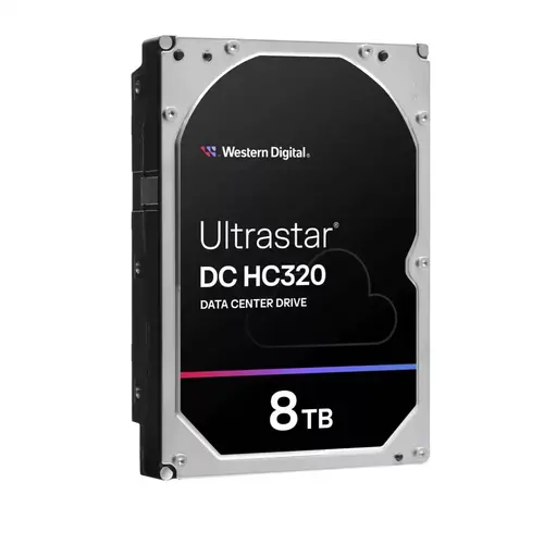 Western Digital Ultrastar DC HDD Server 7K8 (3.5’’, 8TB, 256MB, 7200 RPM, SAS 12Gb/s, 512E SE), SKU: 0B36400 - 2