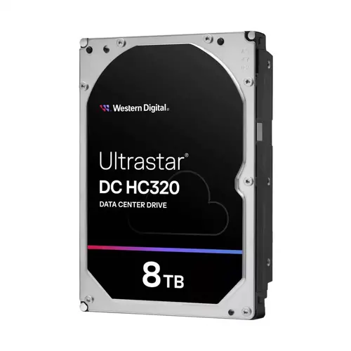Western Digital Ultrastar DC HDD Server 7K8 (3.5’’, 8TB, 256MB, 7200 RPM, SAS 12Gb/s, 512E SE), SKU: 0B36400