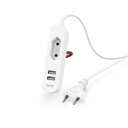 Τροφοδοσία USB/πολύπριζο 1,9 μ, HAMA-223202 - 2