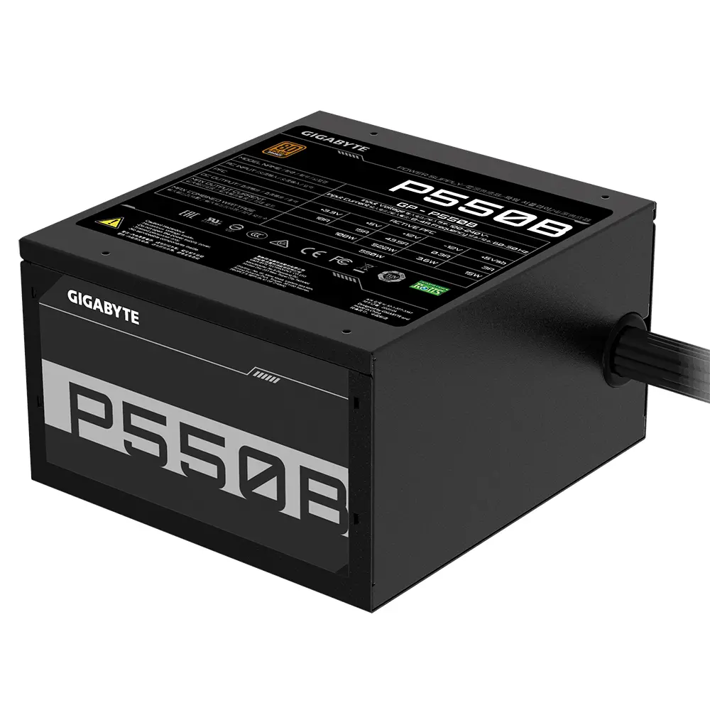 Sursă de alimentare Gigabyte GP-P550B, 550W, 80+, Bronze - image 4