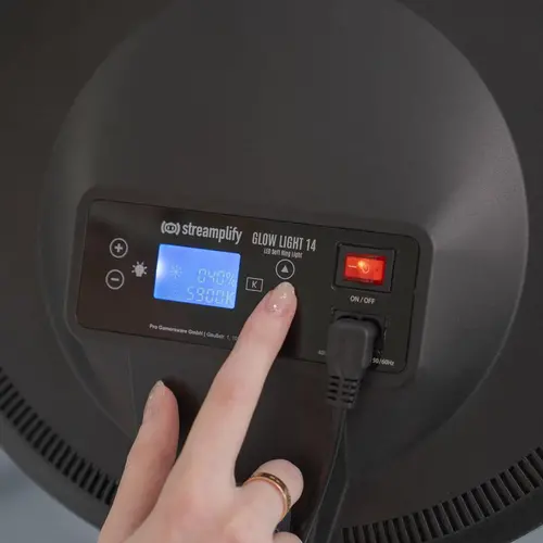 Iluminare pentru streaming Streamplify Glow Light 14, Negru - 8