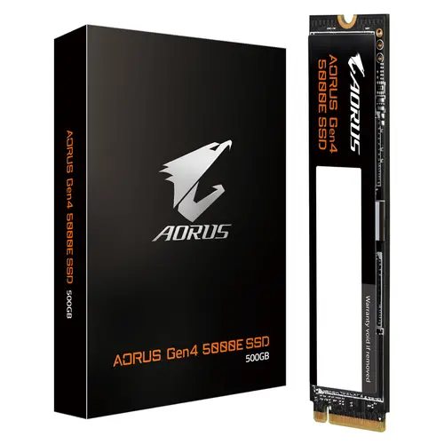 Solid State Drive (SSD) Gigabyte AORUS 5000E 500GB, NVMe, PCIe Gen4 - image 6