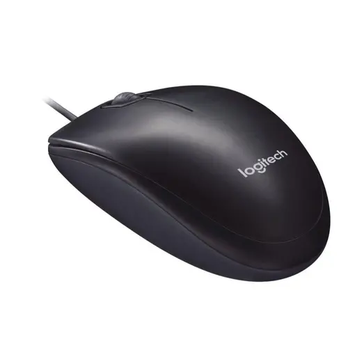 Жична оптична мишка LOGITECH M90, USB, Черен - image 1