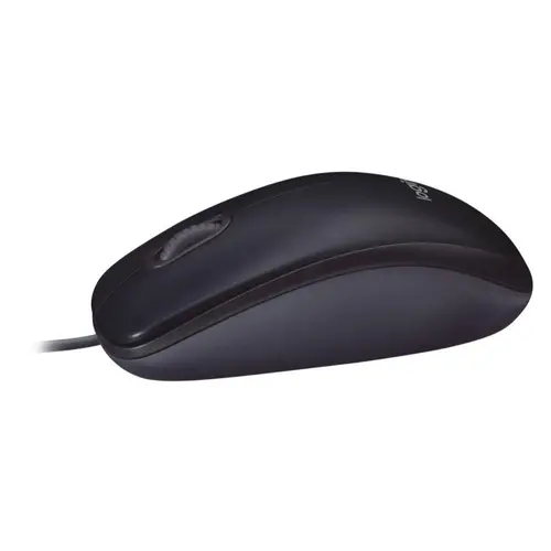 Жична оптична мишка LOGITECH M90, USB, Черен - image 3