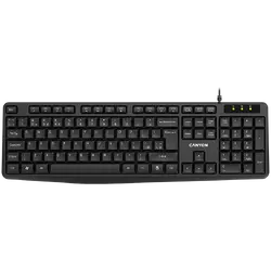 CANYON keyboard KB-1 EN/BG Wired Black