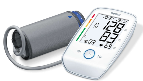 Апарат за кръвно налягане, Beurer BM 45 upper arm blood pressure monitor + Mains Adaptor 100-240V