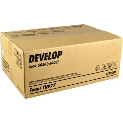 Cartuș toner DEVELOP TNP77, ineo 5000i / 5020i, 20000 pag., Negru Cartuș toner DEVELOP TNP77, ineo 5000i / 5020i, 20000 pag., Negru