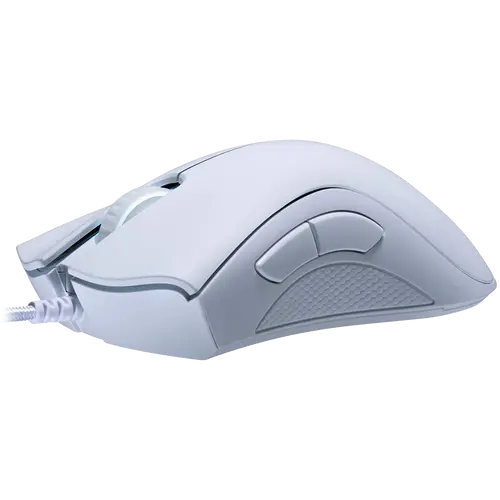 Razer DeathAdder Essential White Edition, Gaming Mouse, True 6 400 DPI optical sensor, Ergonomic Form Factor, Mechanical Mouse Switches with 10 million-click life cycle, 1000 Hz Ultrapolling, Single-color white lighting - image 2