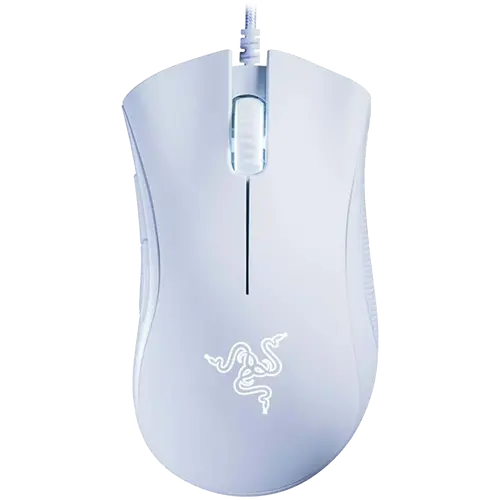 RAZER DeathAdder Essential White Gaming Mouse, 6400 DPI