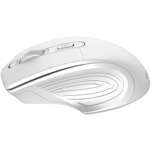 CANYON MW-15, 2.4GHz Wireless Optical Mouse with 4 buttons, DPI 800/1200/1600, Pearl white, 115*77*38mm, 0.064kg - image 1