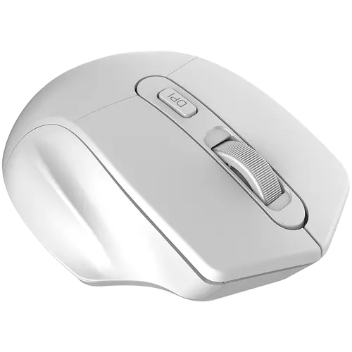 CANYON MW-15, 2.4GHz Wireless Optical Mouse with 4 buttons, DPI 800/1200/1600, Pearl white, 115*77*38mm, 0.064kg - image 4
