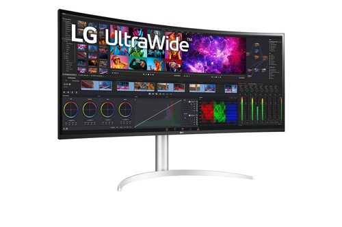 Монитор, LG 40WP95CP-W, 39.7" 21:9 Curved UltraWide 5K2K Nano IPS AG, 5ms, 300 cd/m2, 1000:1, Mega DFC, 5120x2160, DCI-P3 98%, HDR 10, AMD FreeSync, USB 3.0, Thunderbolt 4, USB Type-C, HDMI, DisplayPort, 2x5W, PBP, Tilt, Height, Swivel, Tiltan - image 2